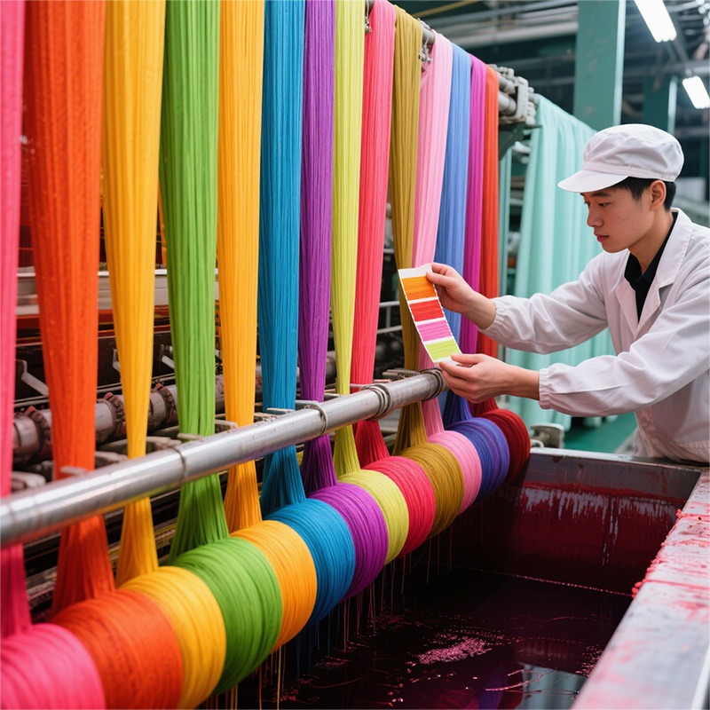 Polyester fiber curtain fabric