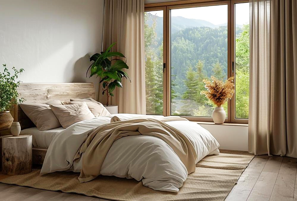 Bedroom - Privacy And Light Blocking With A Luxurious Touch